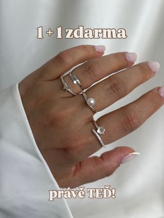 Dvě jsou víc než jedna.💍✨ Udělej radost sobě nebo někomu, kdo si zaslouží zářit stejně jako ty.🤩