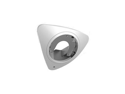 Konzole rohová pro fisheye kamery, barva bílá