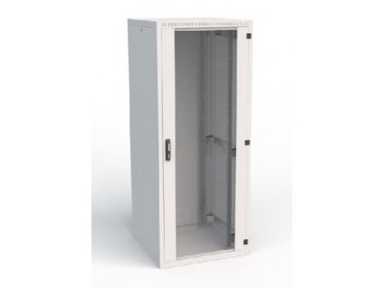 15U Rack 19", š. 600, h. 600, černá