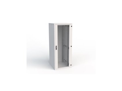 42U Rack 19" serverový, š. 800, h. 1200, světle šedá