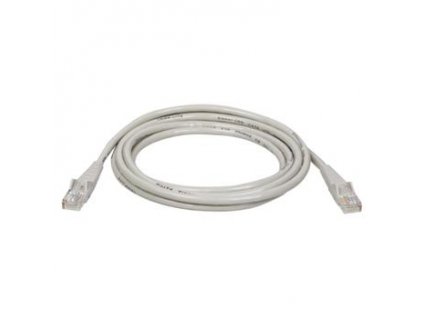 Patch kabel Cat 5e, UTP, 0,5m, šedý