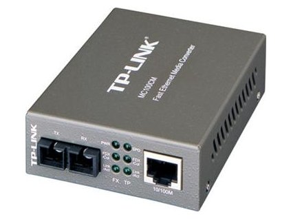 10/100BASE-TX // FX media konvertor MC, multimode, 2km, SC duplex, Tx1310nm/ Rx1310nm, neřiditelný