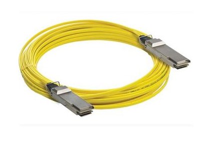 QSFP28 "Edgecore" aktivní optický kabel 100Gbps pro propojení dvou aktiv-prvků přes QSFP28 sloty, DMI, 3m