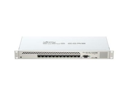 Cloud Core Router CCR1016-12G, 12x GB LAN, OS L6, 2 GB RAM