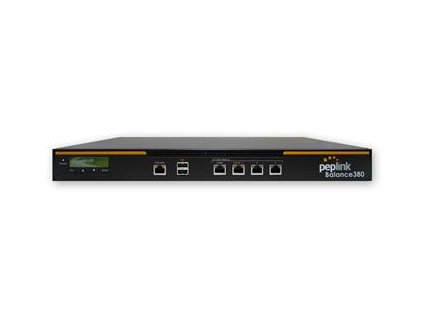 Multi-WAN Router Balance 380, 3x WAN, pro střední firmy (50-500 uživatelů)