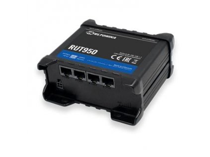 Bezdrátový router 4G LTE RUT950 s WiFi 802.11n, dual SIM, konektory pro externí antény, 3xLAN, 1xWAN porty