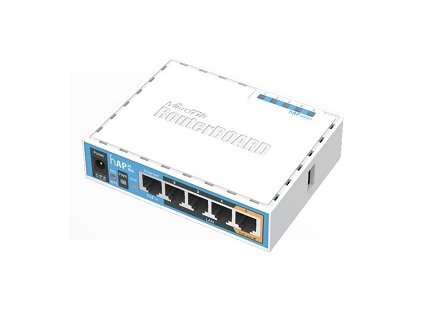 hAP ac lite RB952Ui-5ac2nD Dual-Band Box AP/Router, 5x100Mbps LAN+WiFi 2,4/5 GHz 802.11a/b/g/n/ac, OS L4,