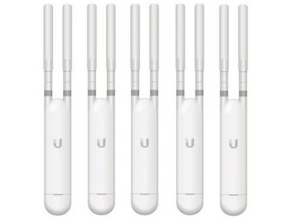 Ubiquiti 5-Pack UniFi AP-AC Mesh Outdoor, dual radio 2,4+5 GHz, 802.11a/b/g/n/ac, 300/866 Mbps, 1x GE LAN