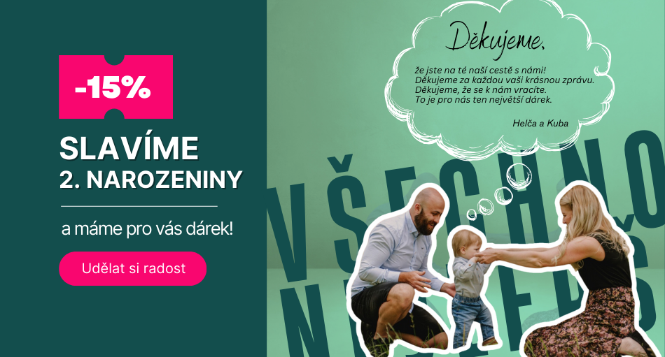 narozeniny 15%