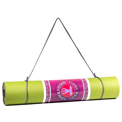 Přenášecí popruh na jógamatku  lehký a skladný, délka 100 cm