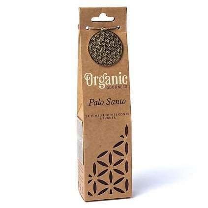 Vonný kužel (františek) - Palo Santo  12 ks prémiových přírodních vykuřovadel, 72 g