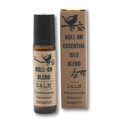 Esenciální olej Roll-On – Zklidnění  10 ml, bergamot, geránium, kadidlo, citrusovo-květinová vůně květinově-citrusová vůně