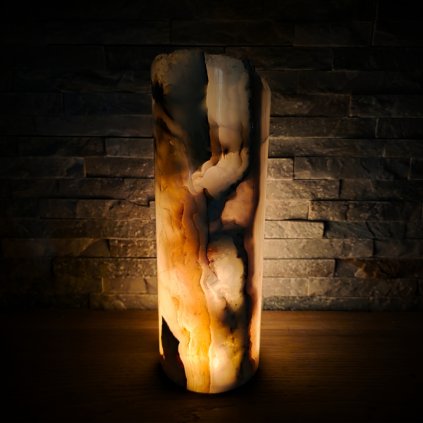 symbiotickycz homedecor dekorace meditace relax relaxace odpocinek pohoda slowliving onyx lampa