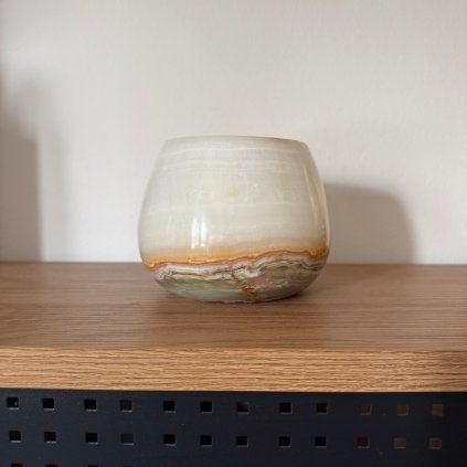 Svícen kónický L - Lesní cesta  konkrétní kus z fotek, jedinečný originál, průměr 12,5 cm
