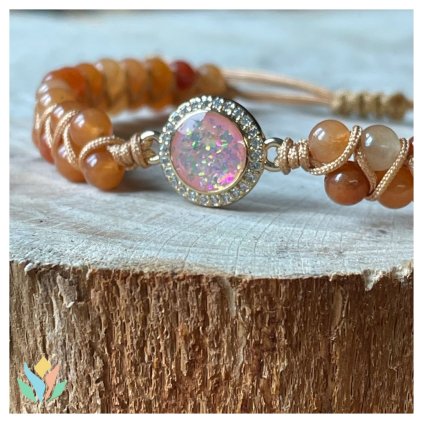 symbiotickycz naramek koralky darek gift naturalstone stone sperky bracelet bizuterie krasa sebevedomi (32)