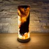 Svícen z přírodního kamene válec XL  Pákistánský onyx, výška 20 cm, na čajovou svíčku