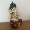 Soška Ganéša - Umění neslyšet  výška 21 cm, princip tří moudrých