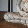 Soška Buddha - Cesta k sobě  výška 27,5 cm, vhodná i do venkovního prostředí