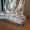 Soška Buddha - Cesta k sobě  výška 27,5 cm, vhodná i do venkovního prostředí