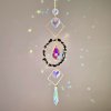 Lapač slunce – Obsidiánová náruč  Feng Shui energie, s obsidiánem, na zavěšení, délka 49 cm