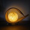 Přírodní lampa v palmovém listu