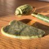 Dárkový masážní Gua Sha set  3 ks masážních pomůcek, z přírodního nefritu, dárkové balení