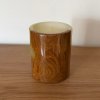 Svícen válec M - Dotek přírody  konkrétní kus z fotek, jedinečný originál, výška cca 9,5 cm