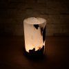 Svícen válec L - Vnitřní prostor  konkrétní kus z fotek, jedinečný originál, výška cca 13,5 cm