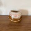Svícen kónický L - Pod povrchem  konkrétní kus z fotek, jedinečný originál, průměr 12,5 cm