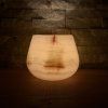 Svícen kónický L - Jarní rovnodennost  konkrétní kus z fotek, jedinečný originál, průměr 12,5 cm