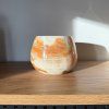 Svícen kónický L - Životní energie  konkrétní kus z fotek, jedinečný originál, průměr 12,5 cm