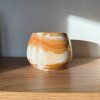 Svícen kónický L - Životní energie  konkrétní kus z fotek, jedinečný originál, průměr 12,5 cm