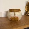 Svícen kónický L - Duše v harmonii  konkrétní kus z fotek, jedinečný originál, průměr 12,5 cm