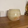 Svícen kónický L - Západ slunce  konkrétní kus z fotek, jedinečný originál, průměr 12,5 cm