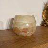 Svícen kónický L - Západ slunce  konkrétní kus z fotek, jedinečný originál, průměr 12,5 cm