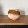 Svícen kónický L - Vnitřní svět  konkrétní kus z fotek, jedinečný originál, průměr 12,5 cm