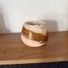 Svícen kónický L - Vnitřní svět  konkrétní kus z fotek, jedinečný originál, průměr 12,5 cm
