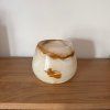 Svícen kónický L - Zatmění slunce  konkrétní kus z fotek, jedinečný originál, průměr 12,5 cm
