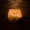 Svícen kónický L - Lesní cesta  konkrétní kus z fotek, jedinečný originál, průměr 12,5 cm