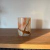 Svícen válec M - Křižovatka života  konkrétní kus z fotek, jedinečný originál, výška cca 9,5 cm