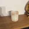 Svícen válec M - Tiché pohlazení  konkrétní kus z fotek, jedinečný originál, výška cca 9,5 cm