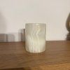 Svícen válec M - Dotek duše  konkrétní kus z fotek, jedinečný originál, výška cca 9,5 cm