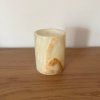 Svícen válec M - Zrození života  konkrétní kus z fotek, jedinečný originál, výška cca 9,5 cm