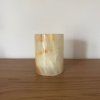 Svícen válec M - Cesta lásky  konkrétní kus z fotek, jedinečný originál, výška cca 9,5 cm