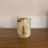 Svícen válec M - Vnitřní klid  konkrétní kus z fotek, jedinečný originál, výška cca 9,5 cm