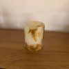 Svícen válec M - Klid lesa  konkrétní kus z fotek, jedinečný originál, výška cca 9,5 cm