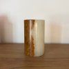 Svícen válec L - Temný les  konkrétní kus z fotek, jedinečný originál, na čajovou svíčku