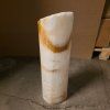 Aragonitový válec - Jemné jiskření  konkrétní kus z fotek, jedinečný originál, výška 50 cm, váha 7 kg
