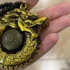 Feng Shui přívěsek - Ochranný drak  z mosazi, dle principu Feng Shui, závěsný