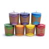 Set aroma svíček - 7 čaker  7 ks votivních svíček, hoření 14-16 hod., 4,5 x 4 cm